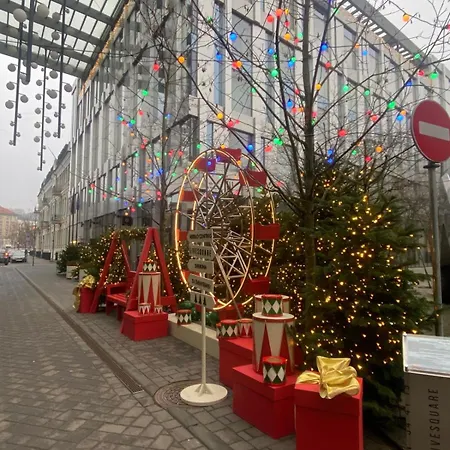 Center Near Hillton With Self Check-in Apartmán Vilnius