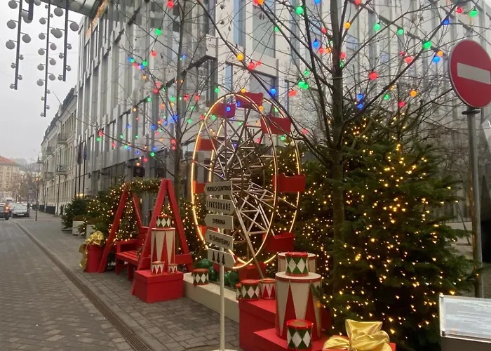 Center Near Hillton With Self Check-in Apartman Vilnius